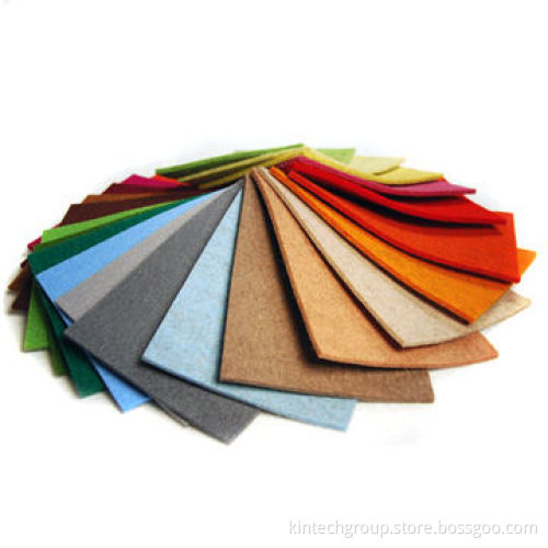 Felt craft kits, made by needle punch, felt can be dyed to any colors and cut into various shapes